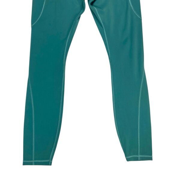 Athleta Leggings Women S Teal Green Up For Anything Athletic Yoga Stretchy Comfy - Picture 8 of 16